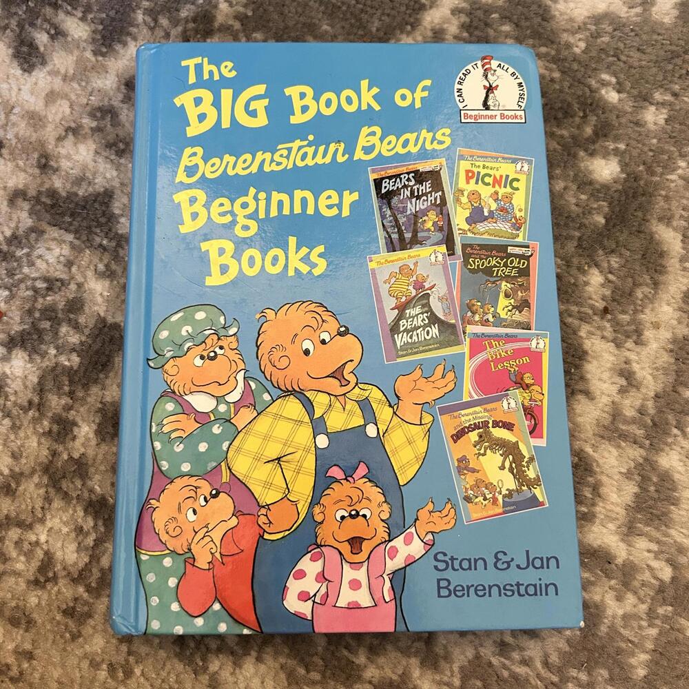 Scholastic A Big Book Of Berenstain Bears Beginner Stories Hardcover Book